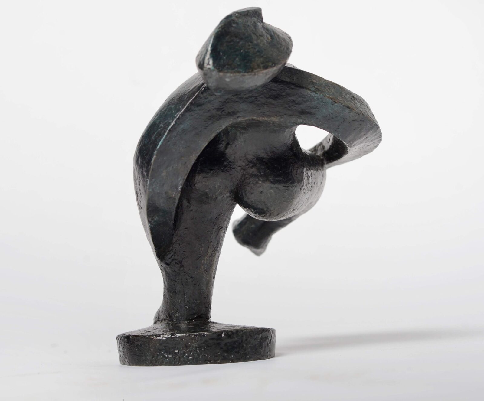contemporary bronze figurative sculpture for an art collector
