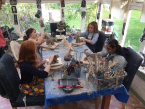 bespoke private children birthday sculpture art workshop