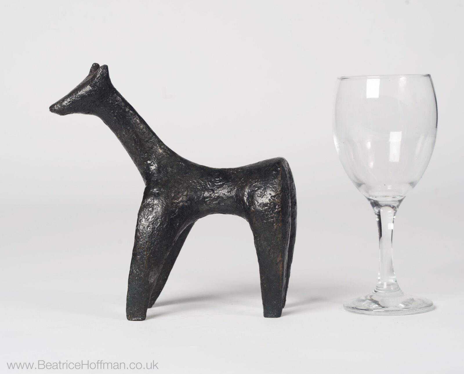 contemporary small sculpture of an animal for the home