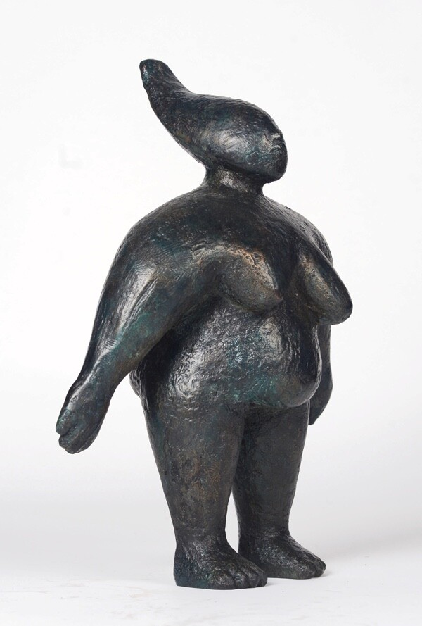 13.  Woman Hands Apart Bronze Resin 41 x 32 x 20cm