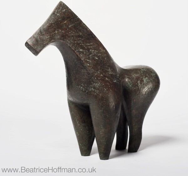 Unique contemporary sculpture of a horse for a stylish home