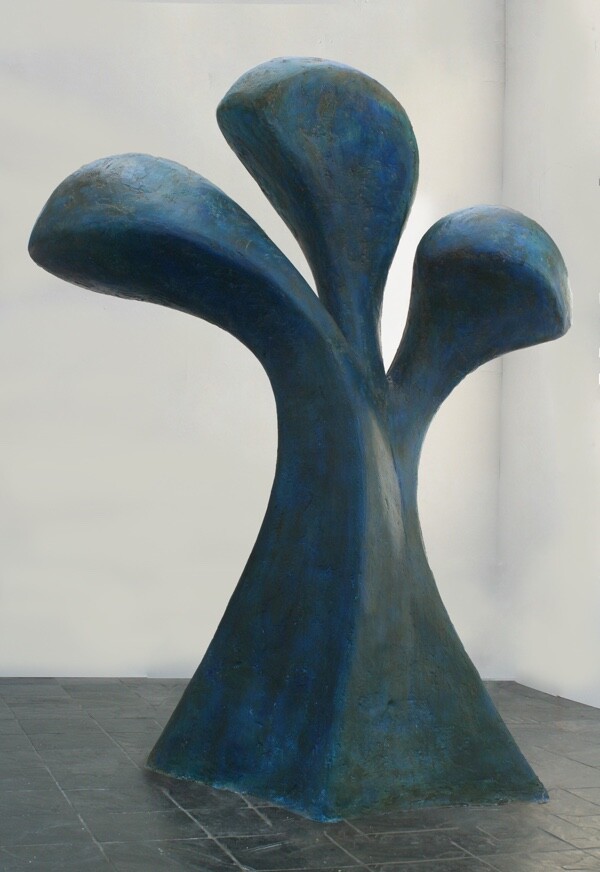 Contemporary public tree like abstract sculpture for corporate offices or gardens
