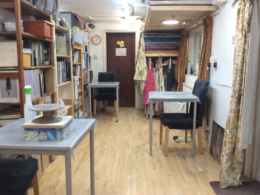 second teaching studio at sculpture workshops oxford