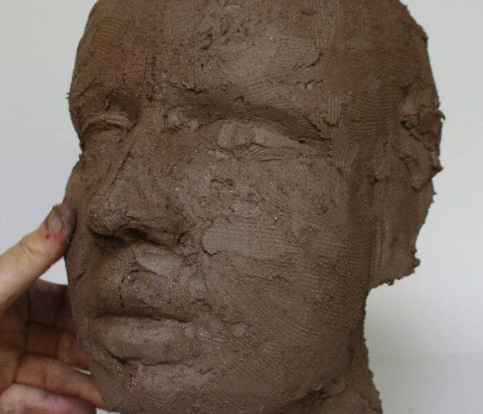 Making A Ceramic Head by Beatrice Hoffman